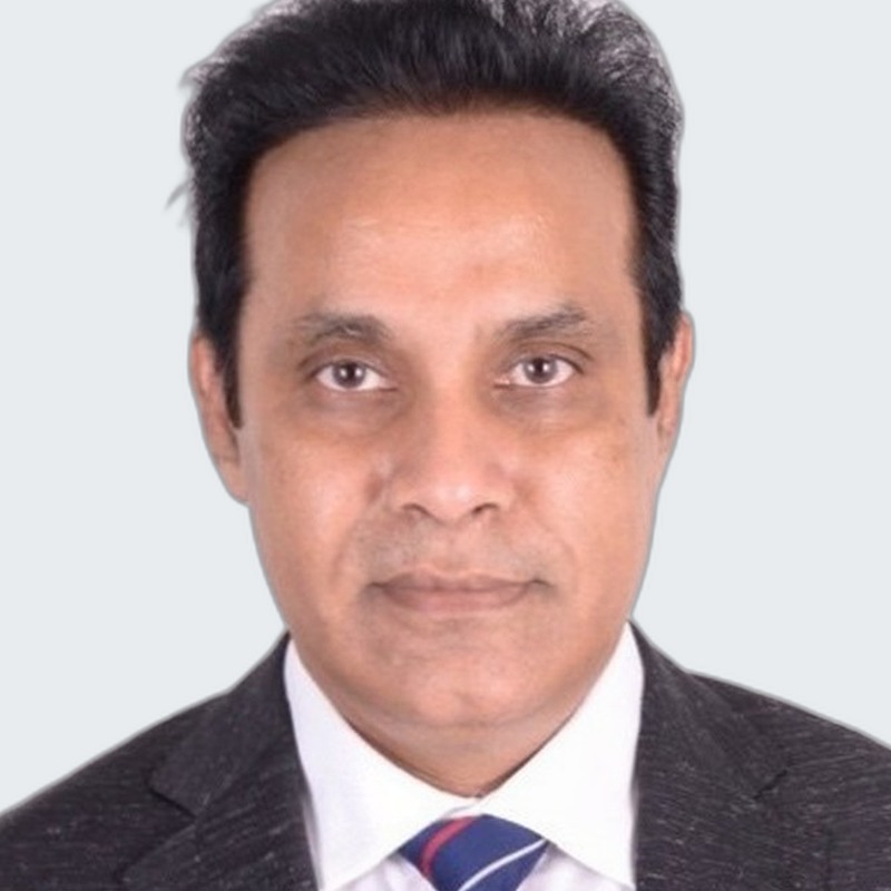 Portrait of Srinivas Elavala, Principal and Head of Finance at Client Focus